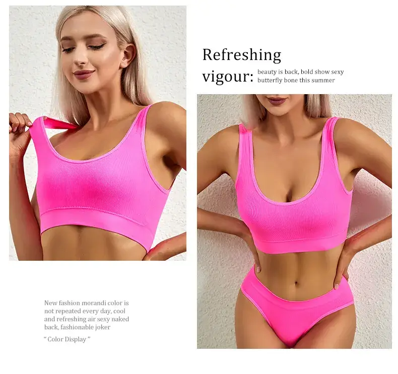 Green Threaded Push Up Underwear for Women Large — feature 33