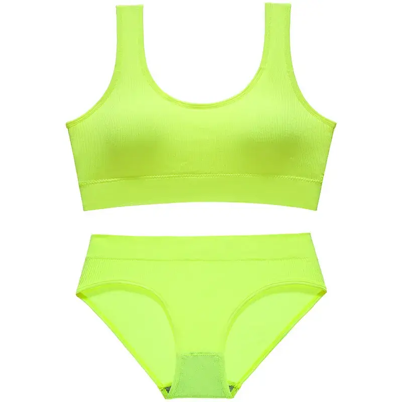 Green Threaded Push Up Underwear for Women Large - Image 12