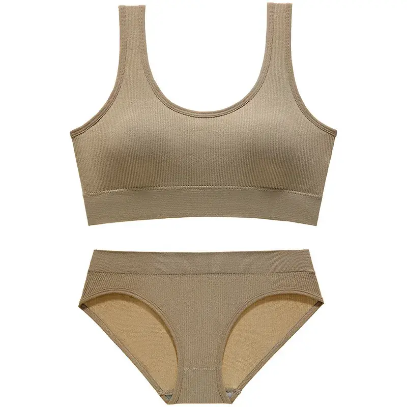 Green Threaded Push Up Underwear for Women Large - Image 6