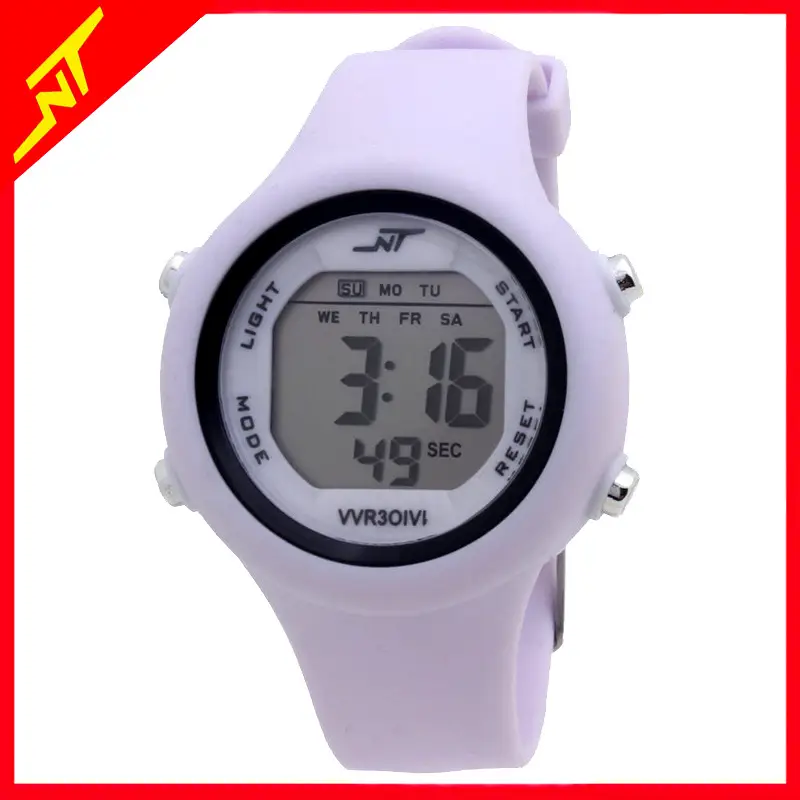 Black Digital Multifunctional Watch 17:17 - Image 4