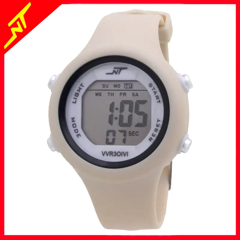 Black Digital Multifunctional Watch 17:17 - Image 3