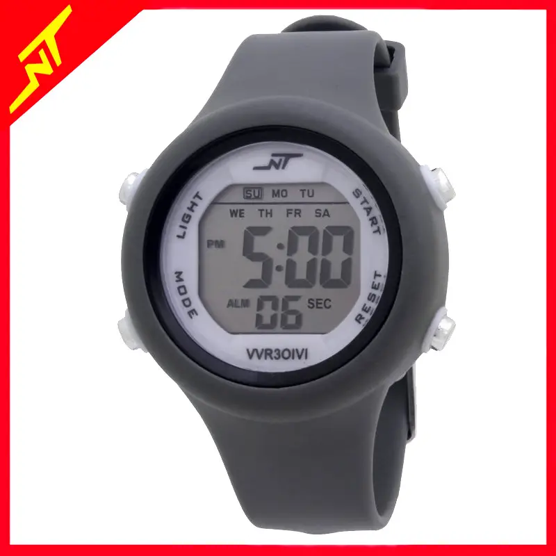 Black Digital Multifunctional Watch 17:17 - Image 5