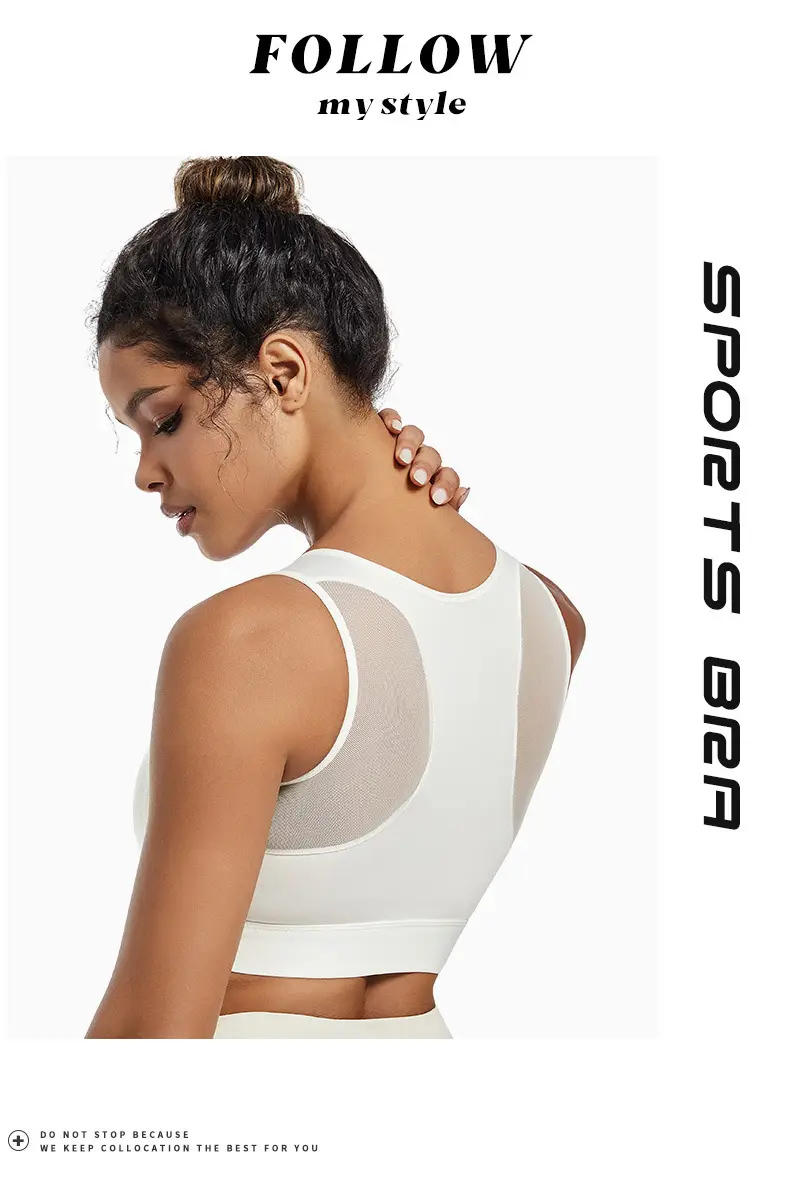 Women's Shockproof Sports Yoga Vest with Cushion — feature 14