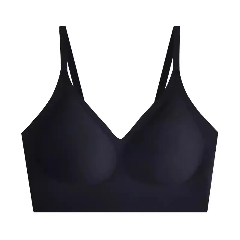 Light Beige Non-Transparent Underwear Bra Summer Non-Trace - Image 3