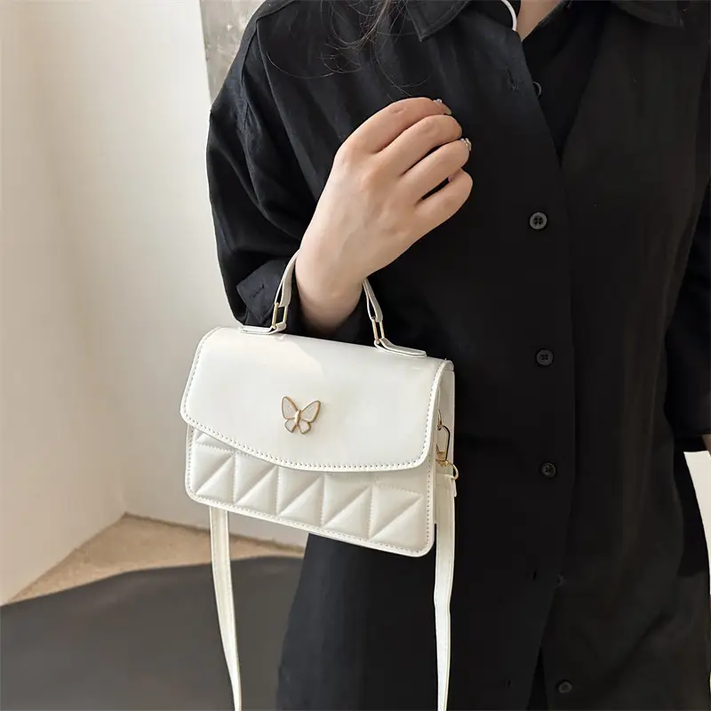 Women's Black Crossbody Bag 2025 New Design - Image 6