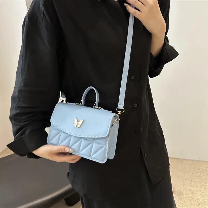 Women's Black Crossbody Bag 2025 New Design - Image 8