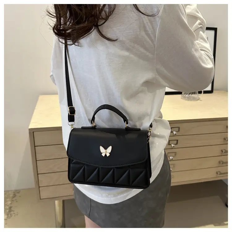 Women's Black Crossbody Bag 2025 New Design — feature 20