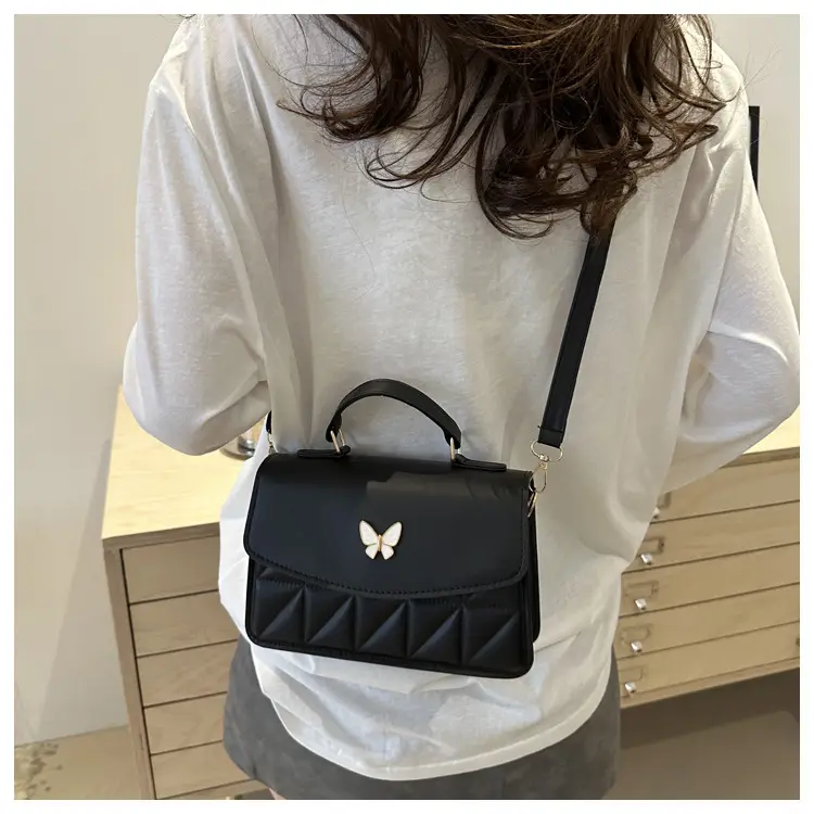 Women's Black Crossbody Bag 2025 New Design — feature 21