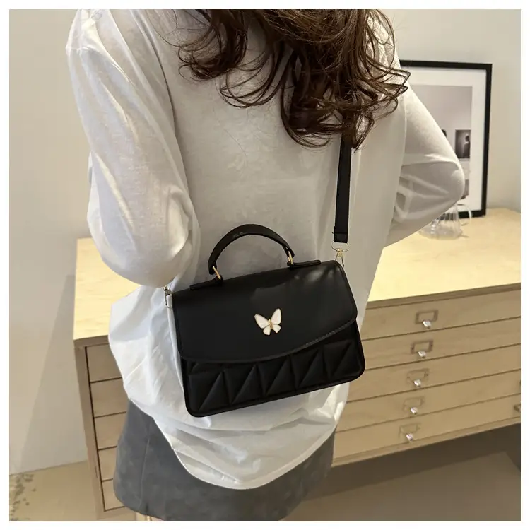 Women's Black Crossbody Bag 2025 New Design — feature 22