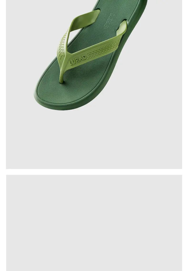 Summer new flip-flops wholesale men's non-slip soft bottom beach shoes EVA flip-flops ins trendy men's sandals — feature 4