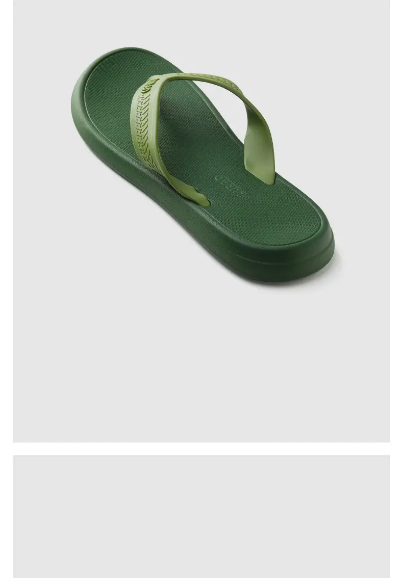 Summer new flip-flops wholesale men's non-slip soft bottom beach shoes EVA flip-flops ins trendy men's sandals — feature 5