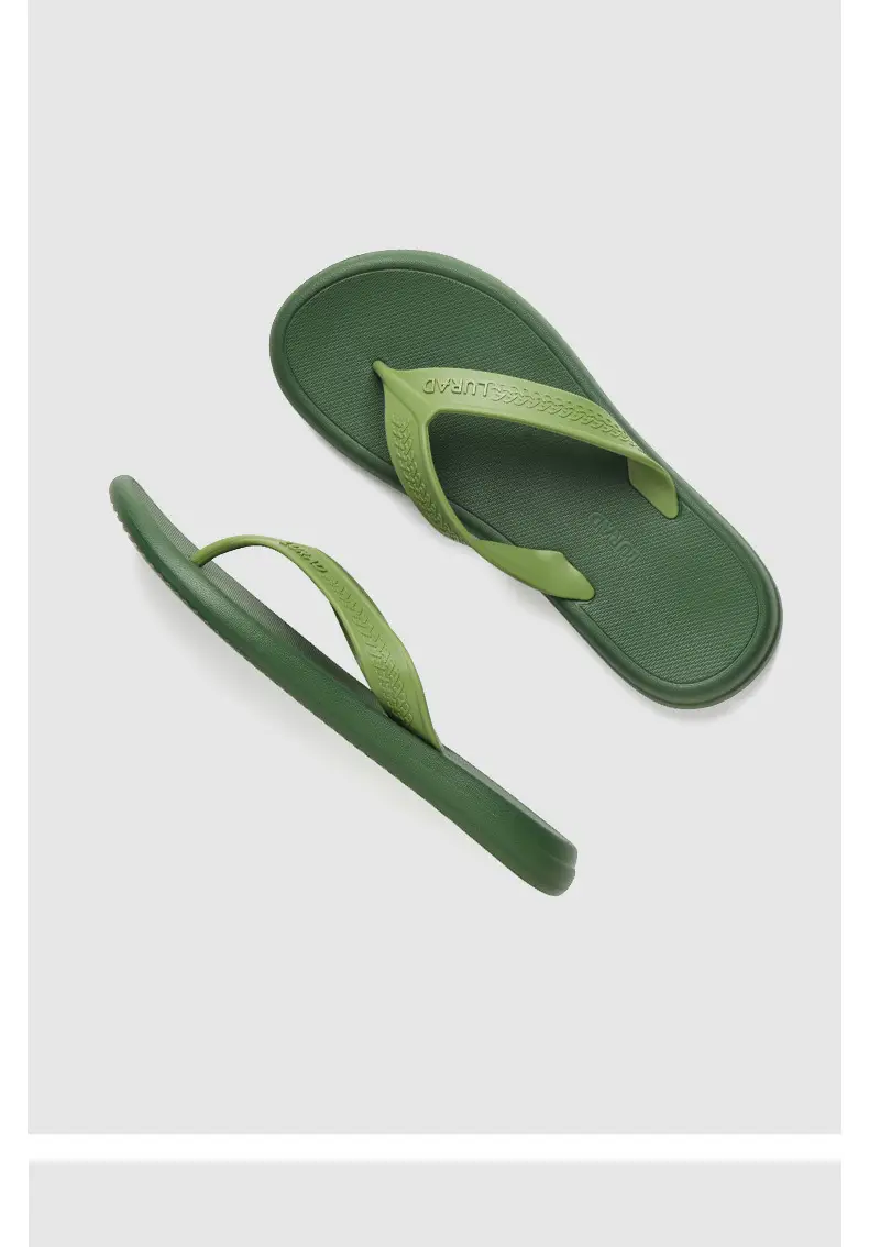 Summer new flip-flops wholesale men's non-slip soft bottom beach shoes EVA flip-flops ins trendy men's sandals — feature 6