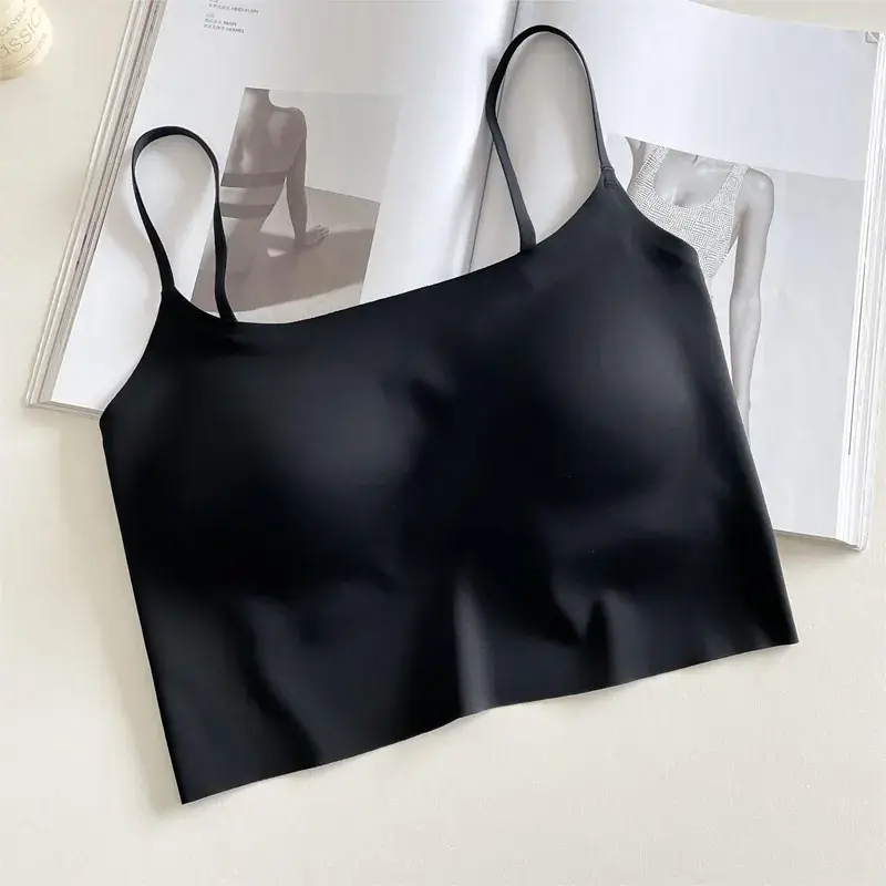 Traceless Underwear One-piece Anti-light Sling Top Women