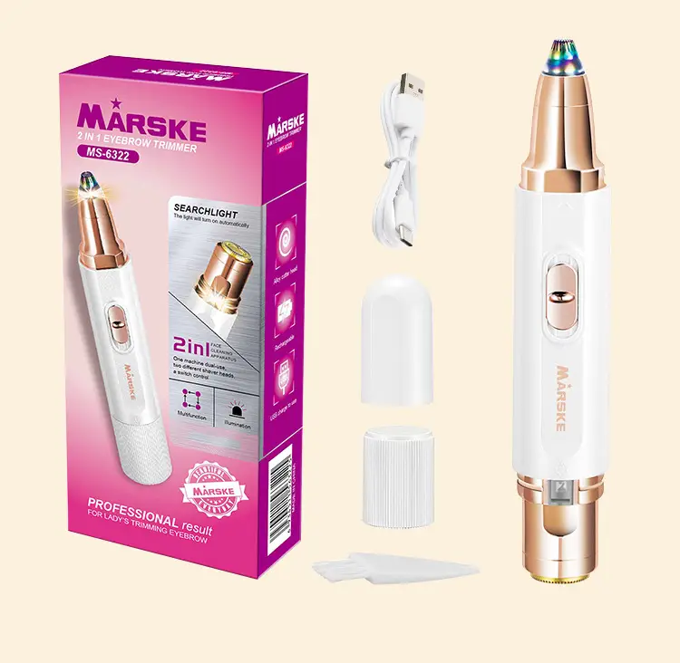 Electric eyebrow trimmer for quick, painless shaving — feature 9