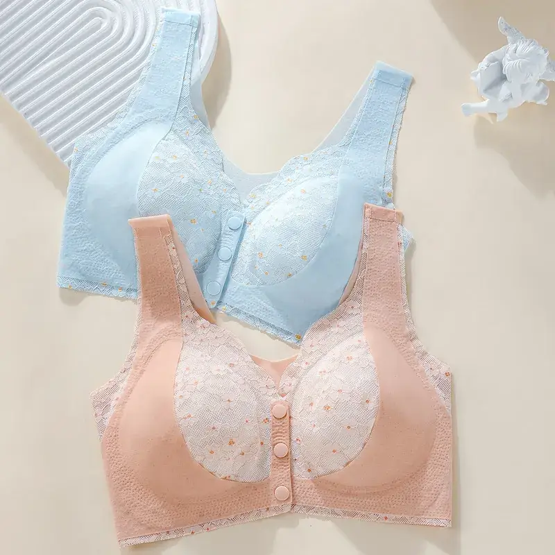 Lace Push-Up Bra for Plus Size Summer - Image 7
