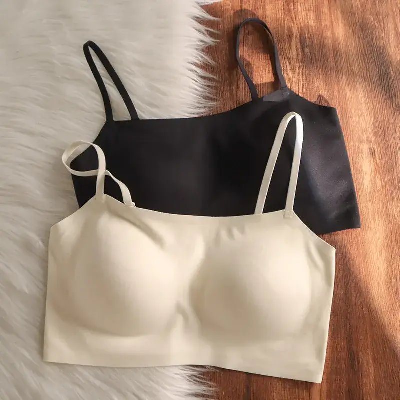Women's Cool Sense No-Trace Underwear Summer Thin Push-Up Sling Strapless - Image 8
