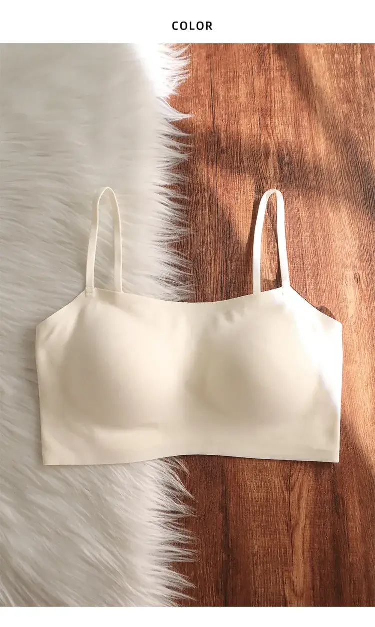 Women's Cool Sense No-Trace Underwear Summer Thin Push-Up Sling Strapless — feature 11