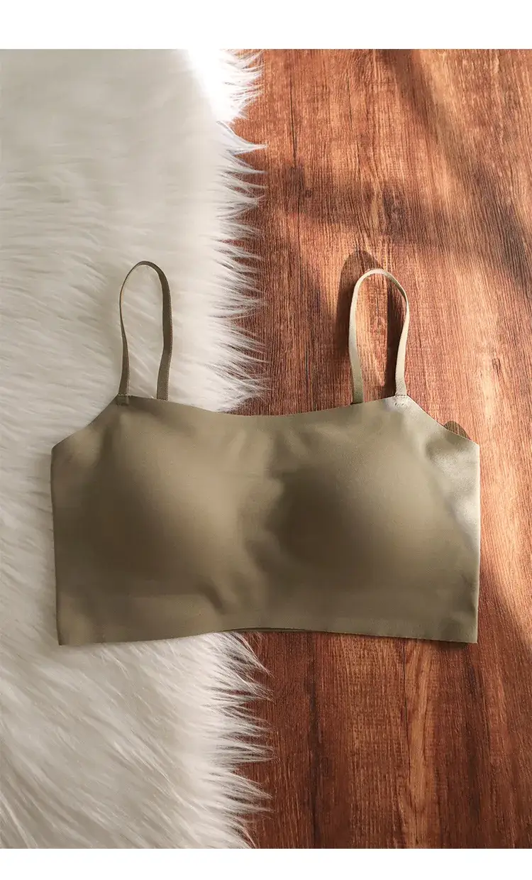 Women's Cool Sense No-Trace Underwear Summer Thin Push-Up Sling Strapless — feature 12