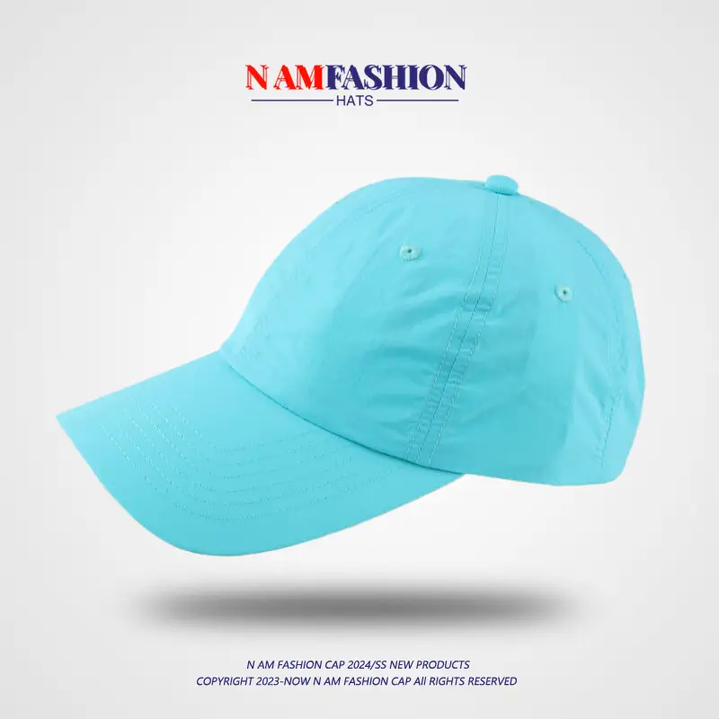 Women's Blue Baseball Cap 3.4mm Fit — feature 16
