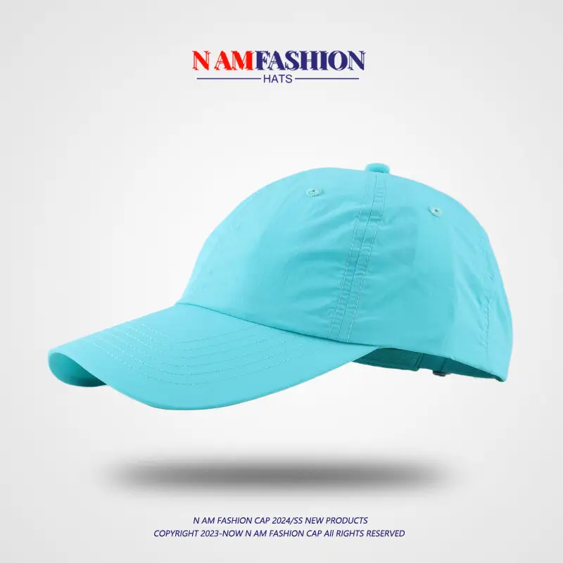 Women's Blue Baseball Cap 3.4mm Fit — feature 17