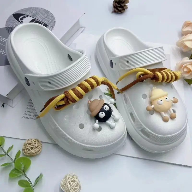 Women's White Butterfly Decorated EVA Sandals - Image 43