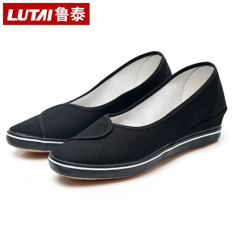 Old Beijing Cloth Shoes Women's Shoes Soft Sole Not Tired Feet Work Shoes Mother Shoes Black Shoes Old People Shoes Single Shoes Casual Shoes - Image 6