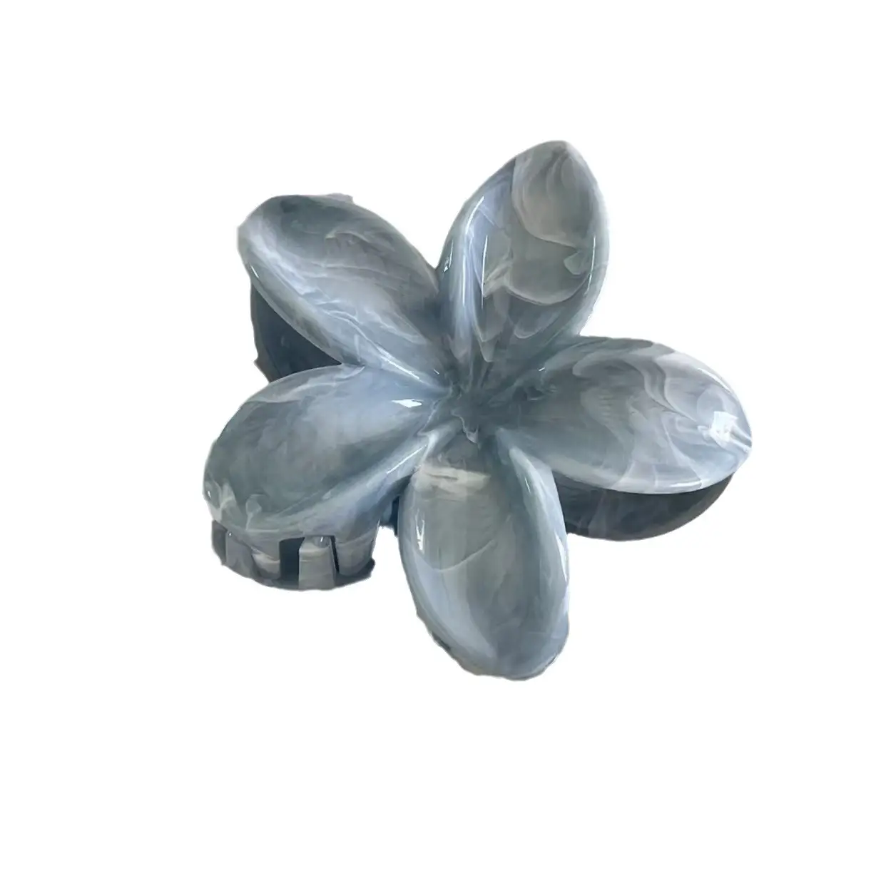 Black Sweet Frangipani Hair Clip with Polka Dot Design - Image 19