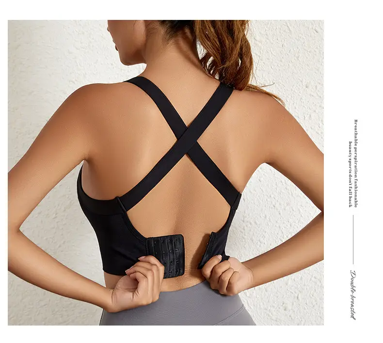 Women's Anti-Sagging Wire-Free Sports Bra Lavender — feature 23