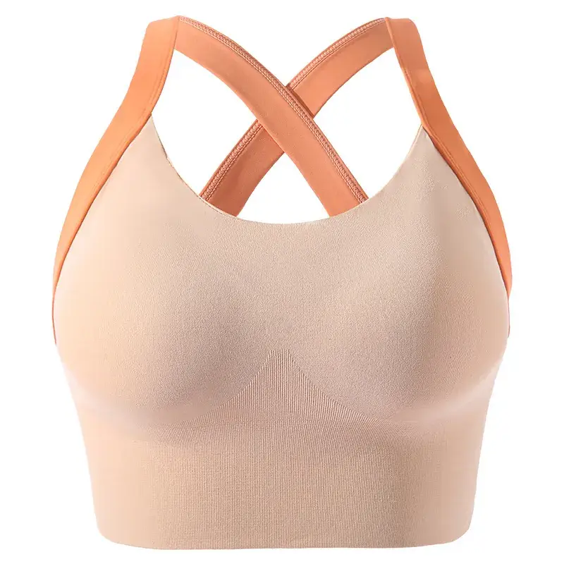 Women's Anti-Sagging Wire-Free Sports Bra Lavender - Image 2