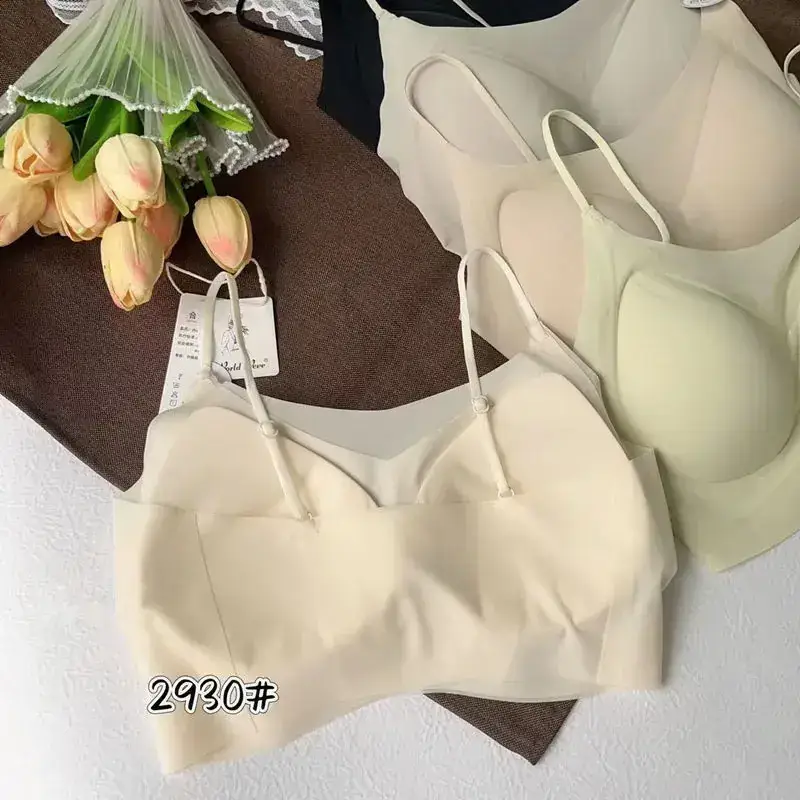 Summer Ice Silk Seamless Cup Underwear Women - Image 8