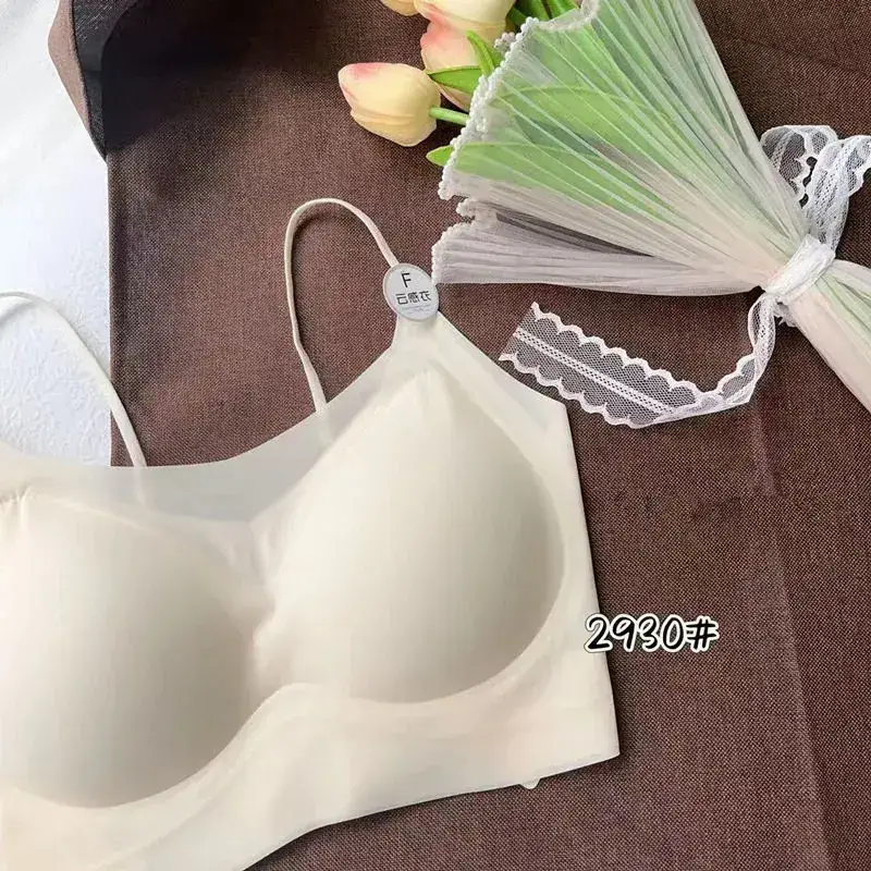 Summer Ice Silk Seamless Cup Underwear Women - Image 9