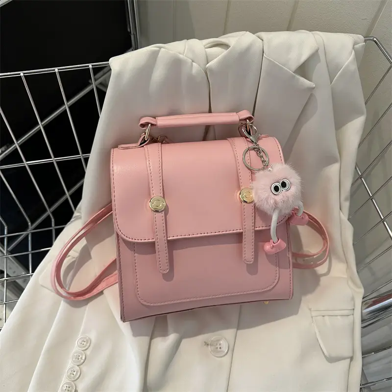 Women's Brown Leather Shoulder Bag 2024 New Style - Image 12