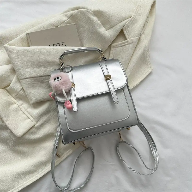 Women's Brown Leather Shoulder Bag 2024 New Style - Image 7