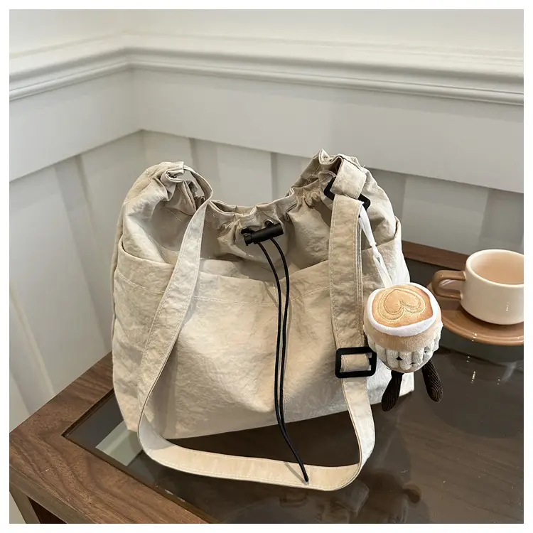 Korean Style Drawstring Shoulder Bag for Women — feature 24