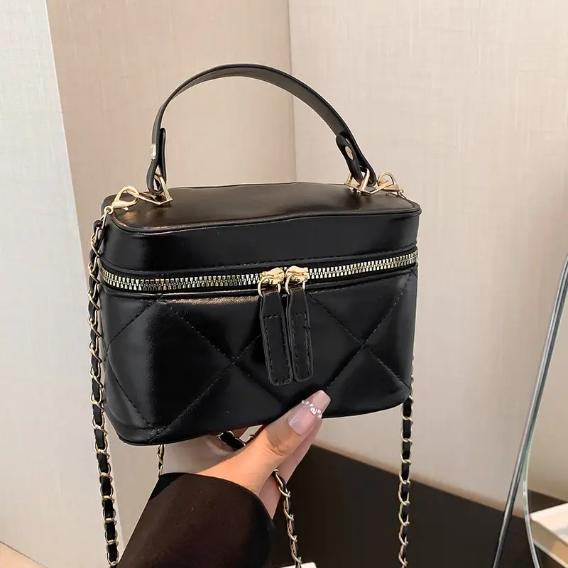 White Rhomboid Phone Bag for Women 2024 - Image 6