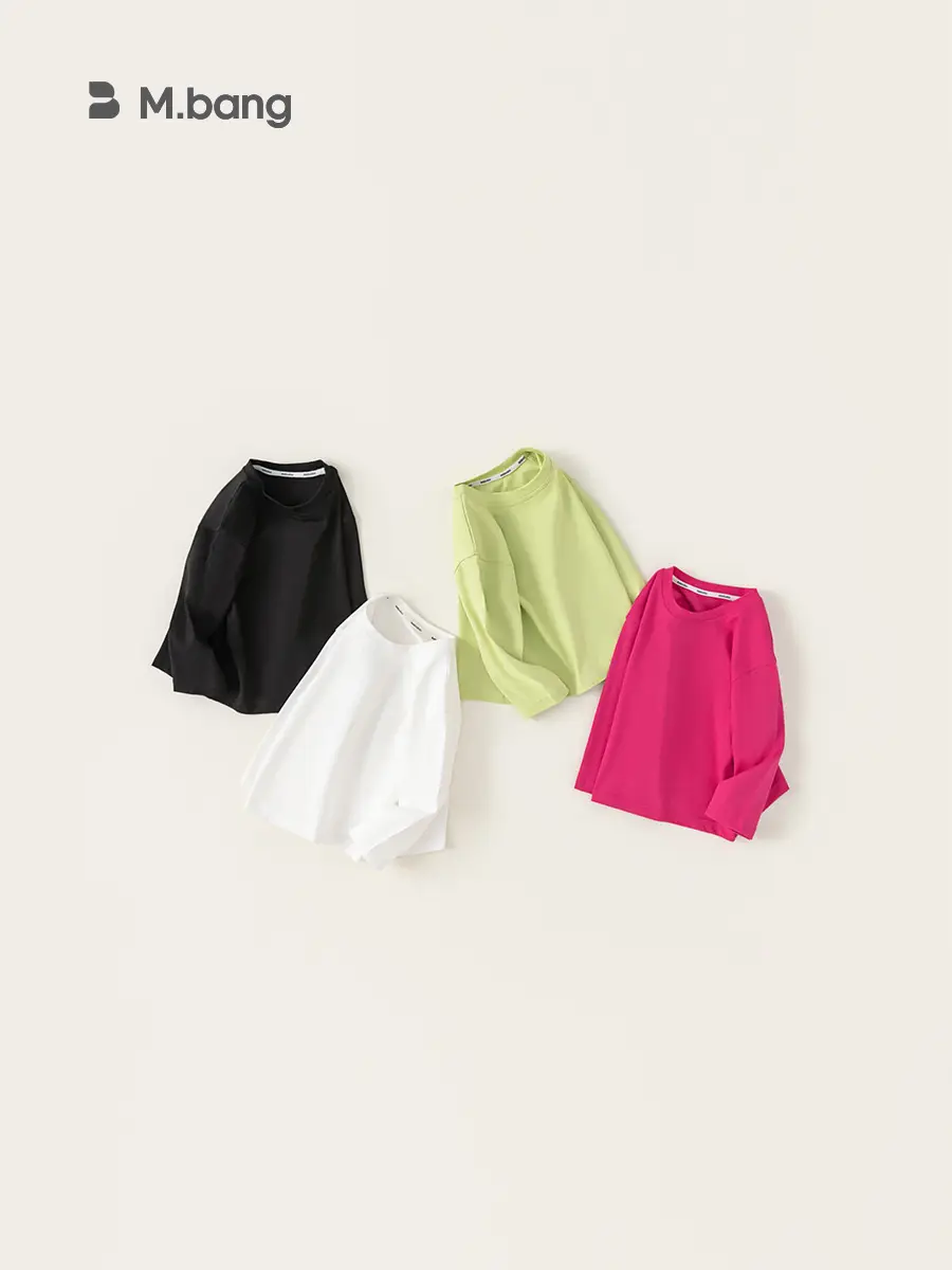 Girls Pink Long Sleeve T-Shirt Spring Autumn Wear