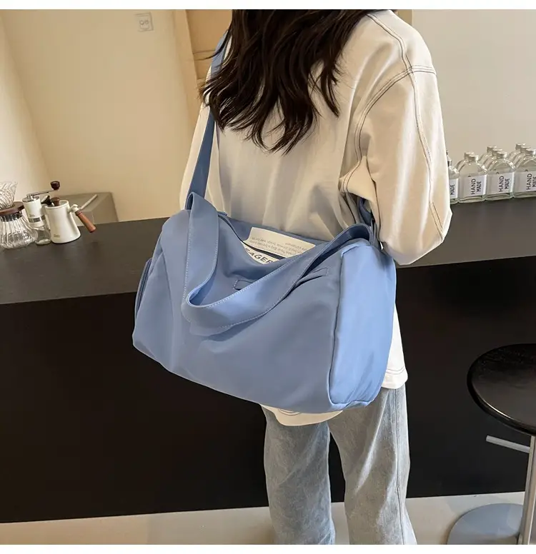 Large Capacity White Cross-Body Bag for Women — feature 12