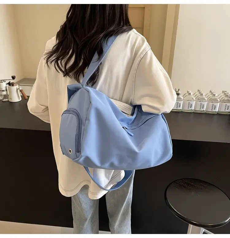 Large Capacity White Cross-Body Bag for Women — feature 18