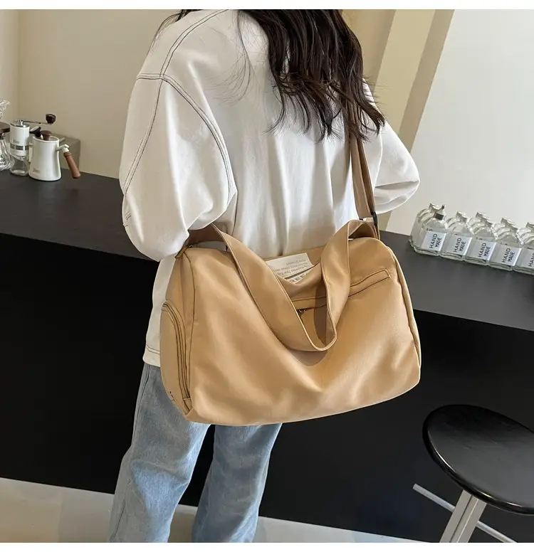 Large Capacity White Cross-Body Bag for Women — feature 23