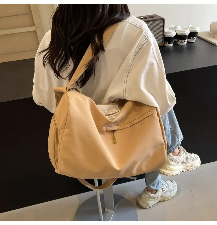 Large Capacity White Cross-Body Bag for Women — feature 29