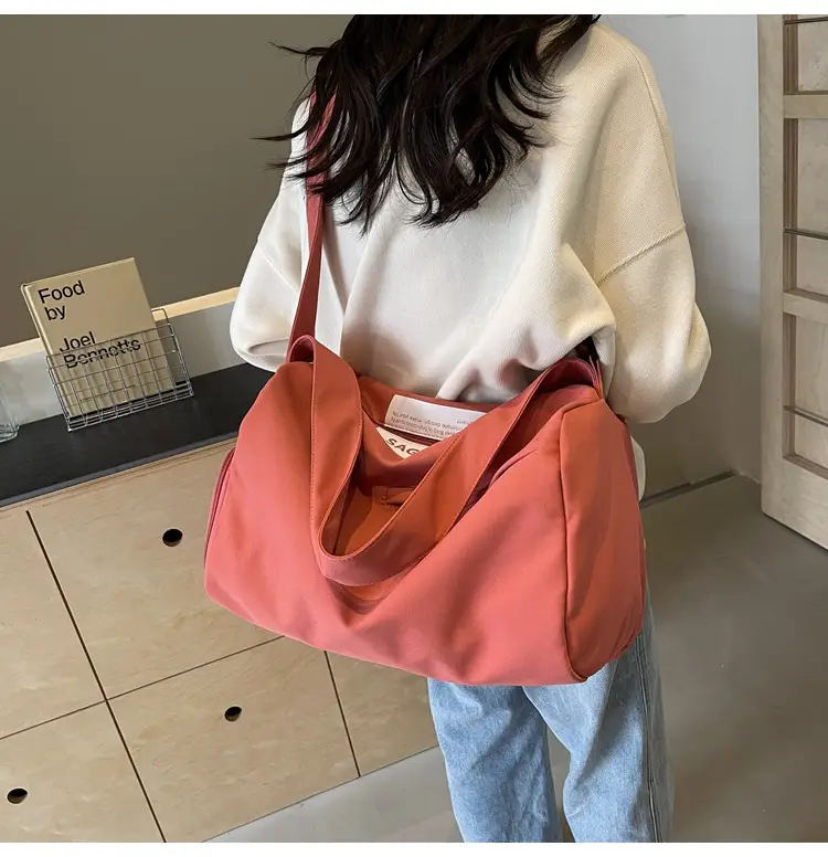 Large Capacity White Cross-Body Bag for Women — feature 40