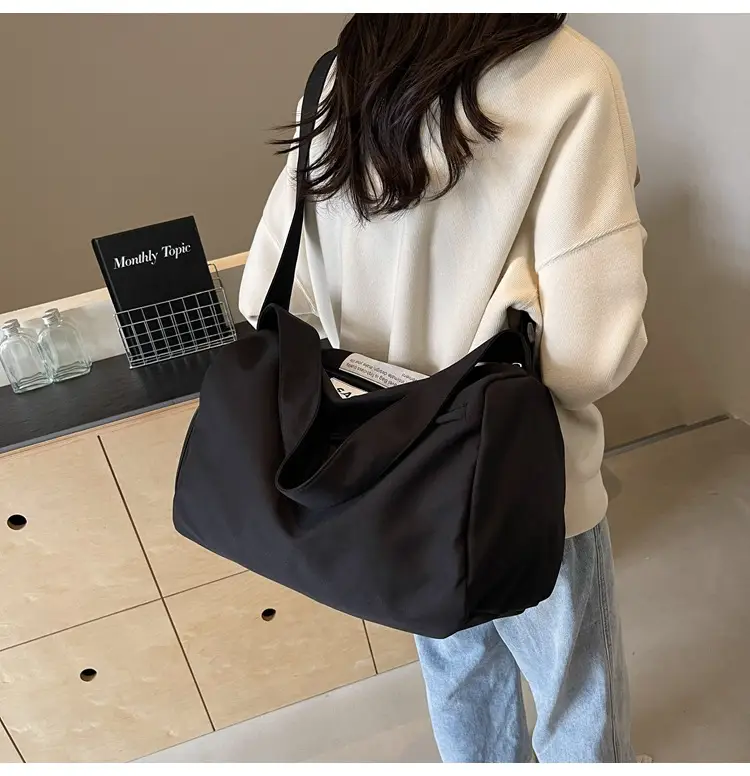 Large Capacity White Cross-Body Bag for Women — feature 44