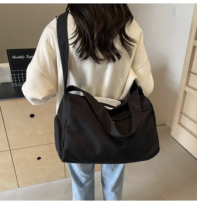 Large Capacity White Cross-Body Bag for Women — feature 45