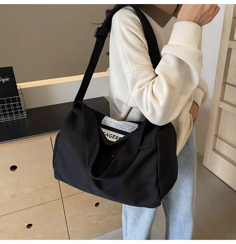 Large Capacity White Cross-Body Bag for Women — feature 46