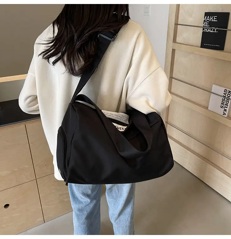 Large Capacity White Cross-Body Bag for Women — feature 47