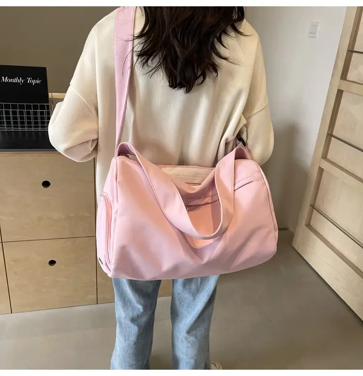 Large Capacity White Cross-Body Bag for Women — feature 49