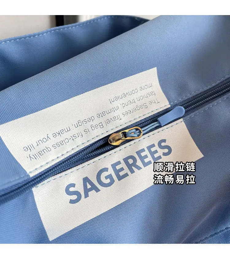 Large Capacity White Cross-Body Bag for Women — feature 5