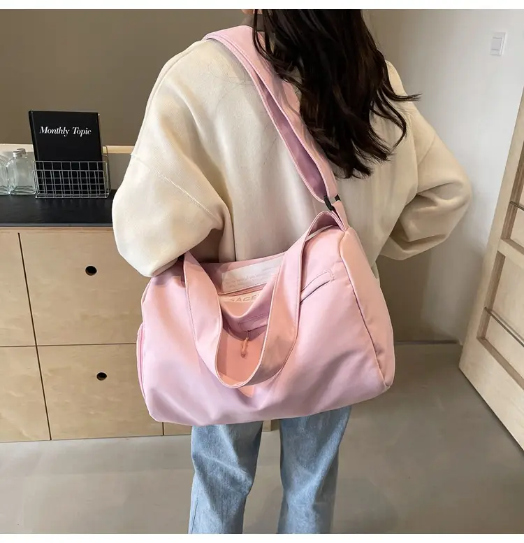 Large Capacity White Cross-Body Bag for Women — feature 50