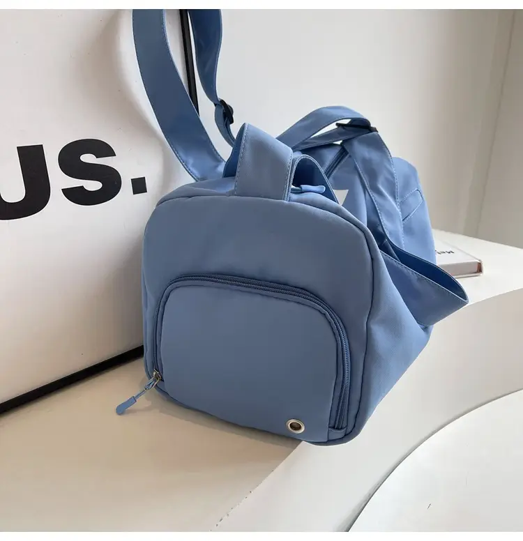 Large Capacity White Cross-Body Bag for Women — feature 9