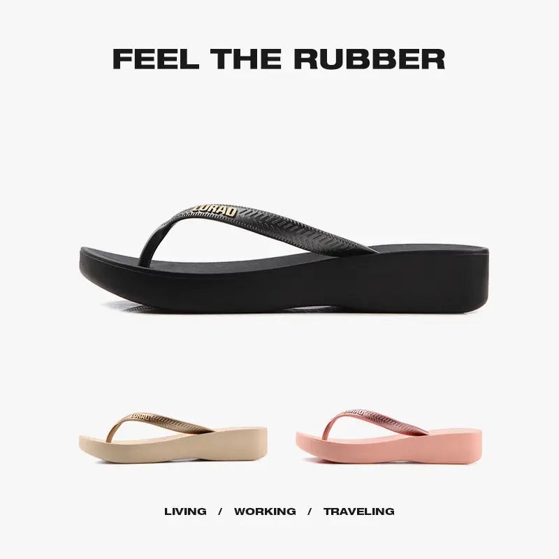 Women's Black High Heel Sandals Non-Slip